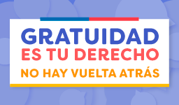 #GratuidadEsTuDerecho