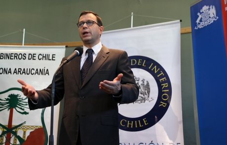 Ministro del Interior y Seguridad Pública lanzó plan Cuadrante en la comuna de Victoria