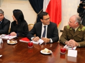 Ministro Rodrigo Hinzpeter presidió primer Consejo Nacional de Seguridad Pública