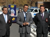 Ministro Rodrigo Hinzpeter verificó decomiso de 211 kilos de cocaína base