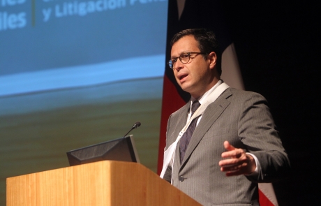 Ministro Hinzpeter participó en apertura de Tercer Seminario Internacional sobre agresiones sexuales infantiles