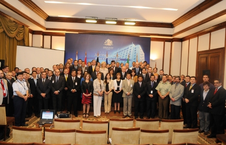 Ministro del Interior y Seguridad Pública (s) inaugura simulacro sobre bioterrorismo