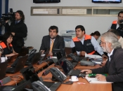 Autoridades reunidas en el COE informaron que no se registran cambios en la actividad del volcán