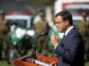 Ministro Hinzpeter encabezó lanzamiento de plan de refuerzo de Carabineros en la Región Metropolitana