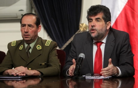 Ministro del Interior y Seguridad Pública (S) y General Director de Carabineros dan a conocer las 20 comunas que se integran al Plan Cuadrante en 2012