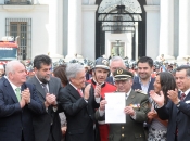 Presidente promulgó ley que hará que Bomberos se relacione con la autoridad administrativa a través del Ministerio de Interior del Interior y Seguridad Pública.