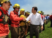 Ministro Hinzpeter en región del Biobío: “Vamos a seguir trabajando todo el día y tomando todas las medidas que estén a nuestro alcance para ayudar a los chilenos”