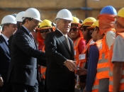 Ministro Hinzpeter participó en colocación de primera piedra del Edificio Moneda Bicentenario