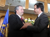 Vicepresidente Hinzpeter se reunió con los nuevos presidentes del Senado y la Cámara de Diputados