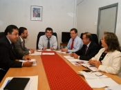 Subsecretario del Interior abordó temas del Biobío con intendente y gobernadores de la Región