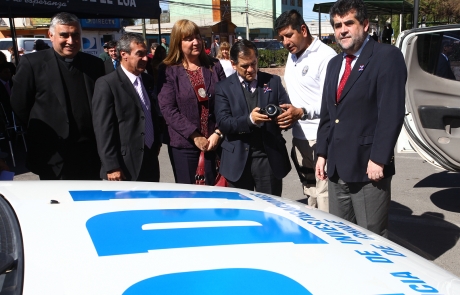 Subsecretario del Interior entregó equipamiento para reforzar la labor antidroga en la frontera