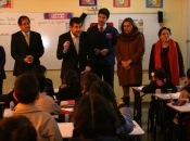 Autoridades de Gobierno invitan a comprometerse con el Gran Simulacro de Seguridad Escolar