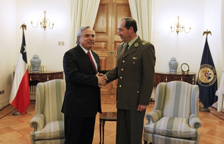 Andrés Chadwick tuvo primeras audiencias como nuevo ministro del Interior y Seguridad Pública