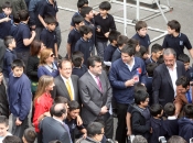 Subsecretario Ubilla participa en masivo simulacro de seguridad escolar