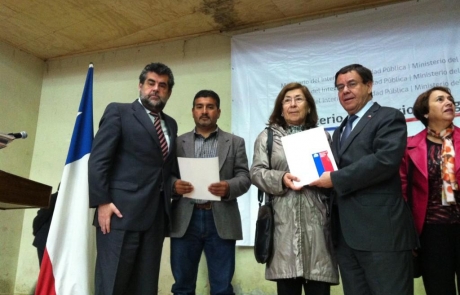 Subsecretario Ubilla encabezó entrega de pensiones de gracia a ex trabajadores de la cuenca del carbón