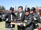 Subsecretario del Interior encabeza premiación en tradicional competencia de Bomberos