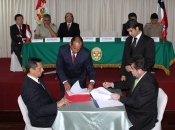 Gobiernos de Chile y Perú firman declaración para combatir en conjunto el narcotráfico y los delitos de trata de personas