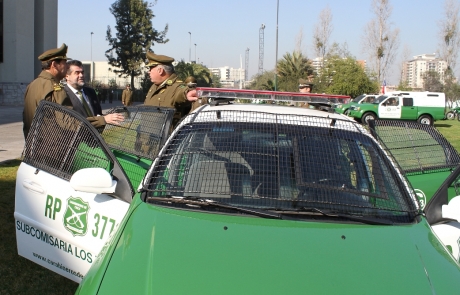 Subsecretario del Interior participa en entrega de 146 nuevos vehículos para reforzar el Plan Cuadrante de Seguridad Preventiva