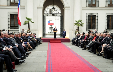 Gobierno conmemora 40 años del 11 de septiembre de 1973