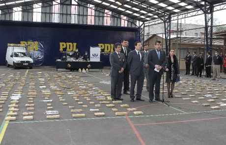 Subsecretario del Interior destaca coordinación internacional para desbaratar red de tráfico de drogas