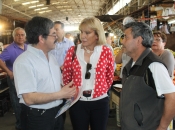 Gobernadora del Bío Bío inspeccionó avances en la seguridad de la Vega Techada