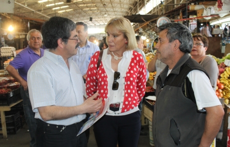 Gobernadora del Bío Bío inspeccionó avances en la seguridad de la Vega Techada