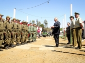 Ministro Chadwick y General Director de Carabineros visitan zona afectada por ataques incendiarios en La Araucanía