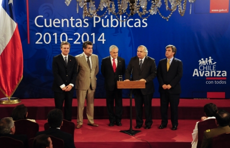 Ministro Chadwick encabeza Cuenta Pública 2010-2014 del Ministerio del Interior y Seguridad Pública