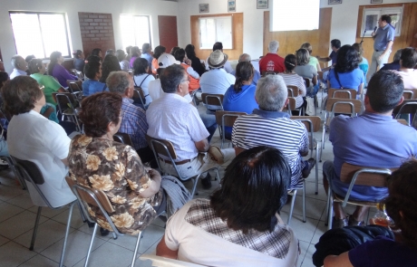 Vecinos de Hijuelas conocen avances en obras de ampliación del Agua Potable Rural de Rabuco