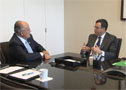 Ministro del Interior se reunió con ex alcalde de Nueva York, Rudolph Giuliani