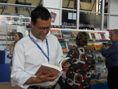 Ministro del Interior asisti&oacute; a la 30Âª versi&oacute;n de la feria internacional del libro de Santiago