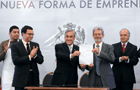 Presidente de la República y Ministro del Interior firmaron proyecto de ley para agilizar trámites de nuevos emprendedores