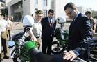 Ministro del Interior encabeza ceremonia de entrega de 137 vehículos a Carabineros de Chile