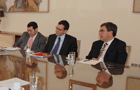 Ministro del Interior se reúne con asociación de Empleados Municipales de Chile